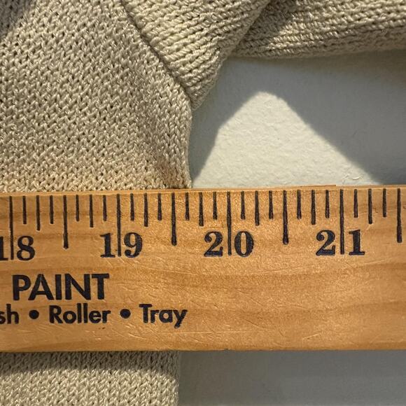 Vtg St John Cardigan 8 Green Black Pearl Trim Lady Jacket Santana Marie Gray USA - Picture 13 of 16